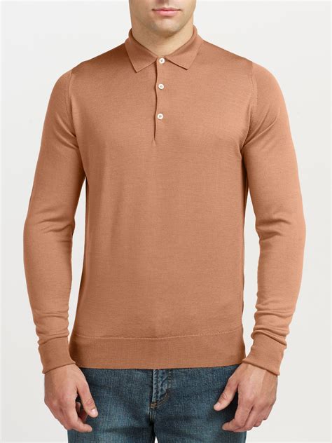 Merino Wool Polo Shirt 